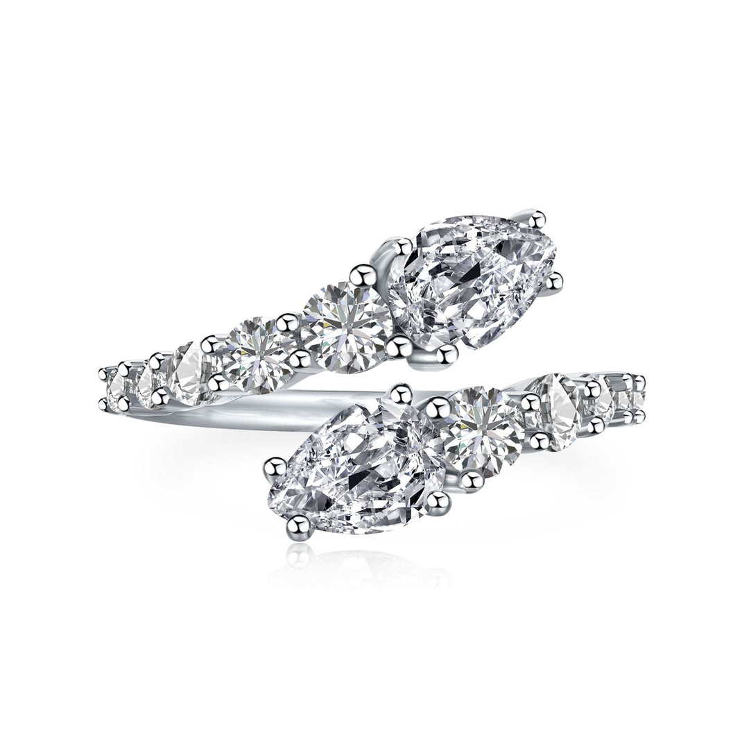 ANILLO SERPENTINA DE PLATA DE LEY AJUSTABLE