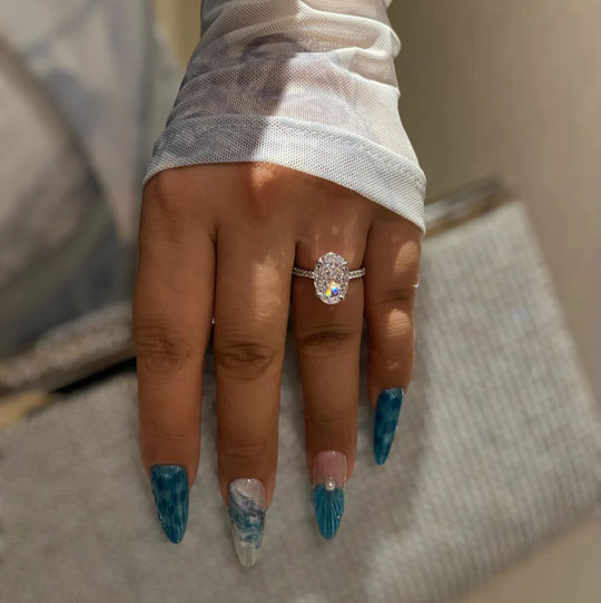 ANILLO DE PLATA DE LEY CELEBRITY