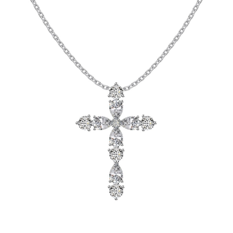 MOONLIGHT CROSS NECKLACE – JSUKI