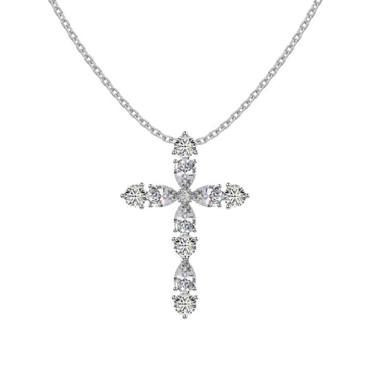 MOONLIGHT CROSS NECKLACE