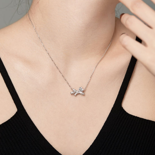 AMOR-HALSKETTE AUS STERLINGSILBER