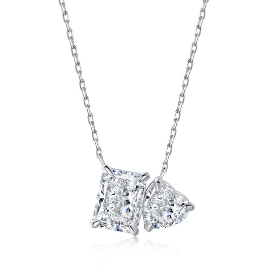 ZUSAMMEN ALS EINE STERLINGSILBER-HALSKETTE