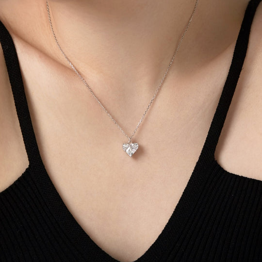 SÜSSE ROMANTISCHE HALSKETTE AUS STERLINGSILBER