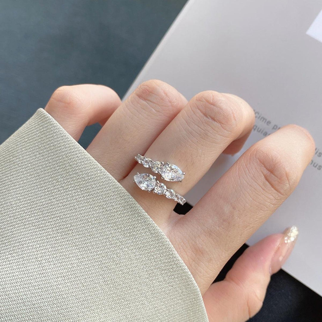 ANILLO SERPENTINA DE PLATA DE LEY AJUSTABLE
