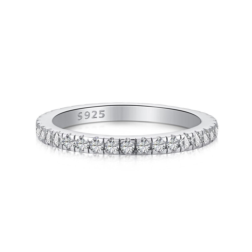 【threetimes】 Eternal ♥ ring 5 Band Eternity Ring – Burnley Enterprises