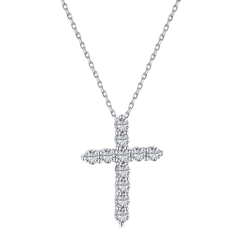 DIVINE CROSS NECKLACE – JSUKI