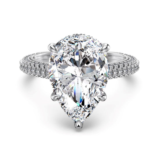 AURORA PEAR RING