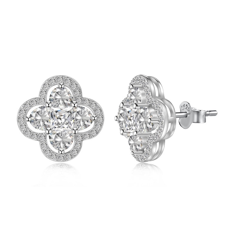 LUCKY CLOVER EARRINGS – JSUKI
