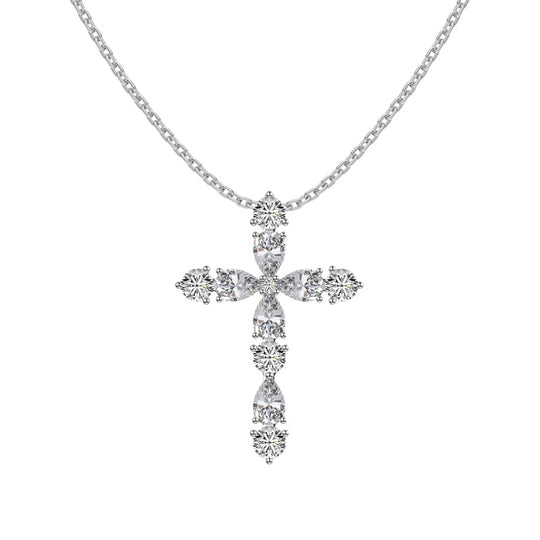 MOONLIGHT CROSS NECKLACE