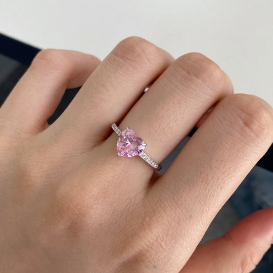 PINK WHISPERS OF LOVE RING