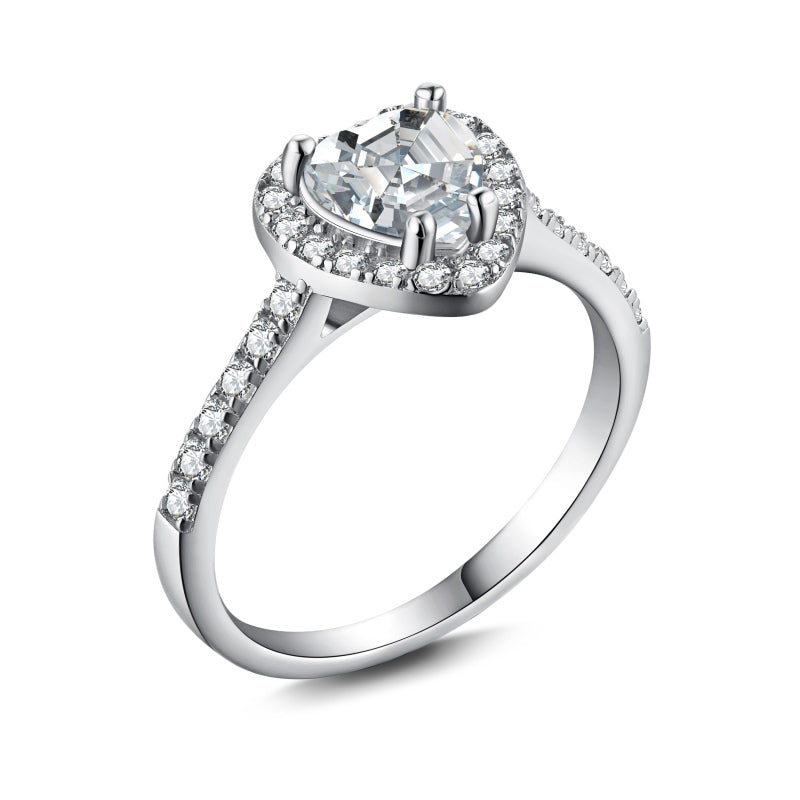 Bague Lettre Motif "Dream Love Luck Kiss Sweet Life" - Taille 52, Argenté, Neuf Sans Emballage