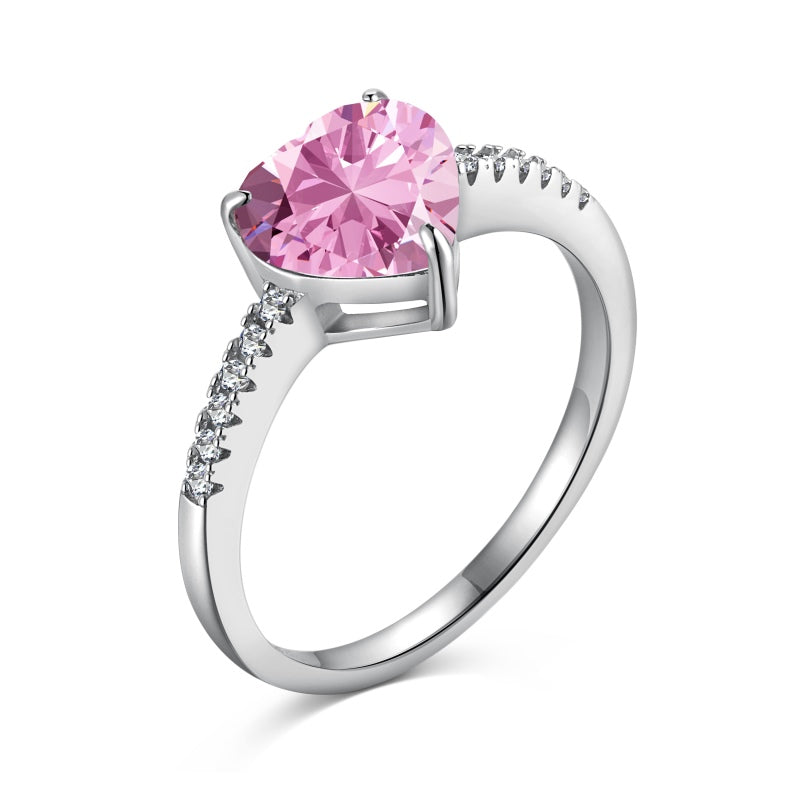 PINK WHISPERS OF LOVE RING